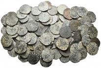 Lote de 118 blancas del rombo, 4 de Ávila, 10 de Cuenca, 18 de Toledo, 13 de Segovia, 41 de Burgos, 20 de Sevilla y 12 con la marca de ceca no legible...