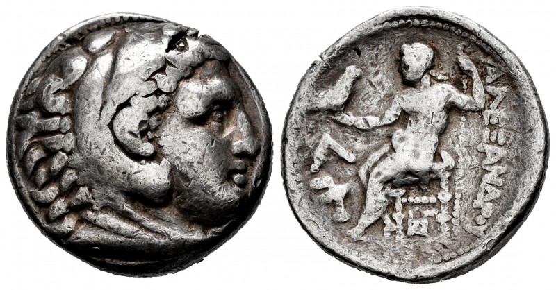 Imperio Macedonio. Alejandro III Magno. Tetradracma. 315-294 a.C. Amphipolis. (P...