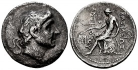 Imperio Seleucida. Antioco I Soter. Tetradracma. 280-261 d.C. (Gc-6866 variante). Ag. 15,27 g. MBC-/MBC+. Est...240,00.