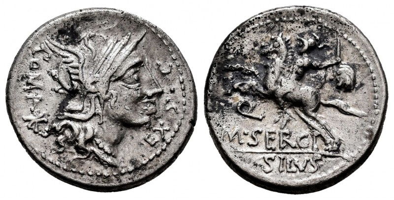 Sergia. Denario. 116-115 a.C. Norte de Italia. (Ffc-1111). (Craw-286/1). (Cal-12...