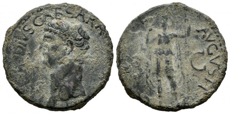 Claudio I. As. 42 d.C. Roma. (Spink-1858). (Ric-111). Ae. 11,99 g. BC. Est...25,...