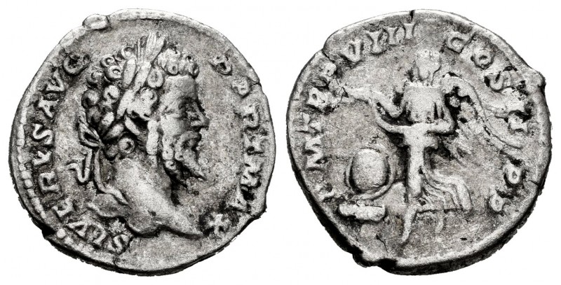 Septimio Severo. Denario. 200 d.C. Roma. (Spink-6333). (Ric-150). (Seaby-454). R...