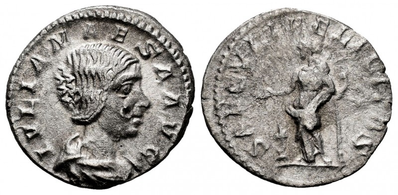 Julia Maesa. Denario. 220-222 d.C. Roma. (Ric-271). (Ch-45). Rev.: SAECVLI FELIC...