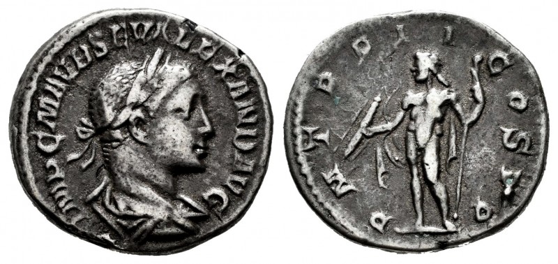 Alejandro Severo. Denario. 223 d.C. Roma. (Spink-no cita). (Ric-19). (Seaby-229)...