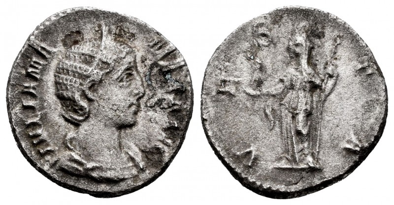 Julia Mamea. Denario. 226 d.C. Roma. (Spink-8217). (Ric-360). (Seaby-81). Rev.: ...