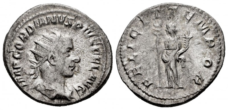 Gordiano III. Antoniniano. 243-244 d.C. Roma. (Spink-8607). (Ric-140). Rev.: FEL...