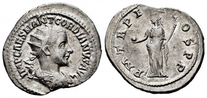 Gordiano III. Antoniniano. 239 d.C. Roma. (Spink-8634). (Ric-18). (Seaby-196). R...