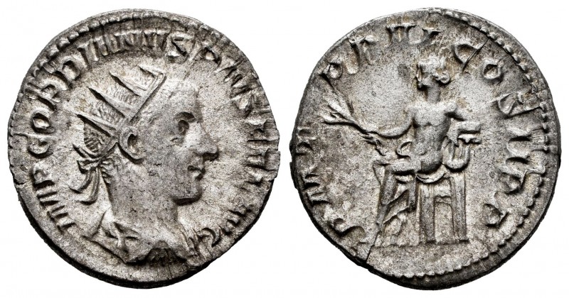 Gordiano III. Antoniniano. 243-244 d.C. Roma. (Spink-8651). (Ric-90). (Seaby-272...