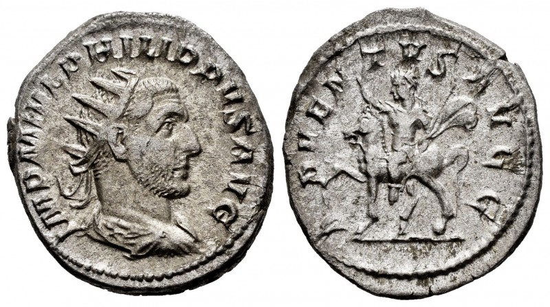 Filipo I. Antoniniano. 245 d.C. Roma. (Spink-8916). (Ric-26b). (Seaby-3). Rev.: ...