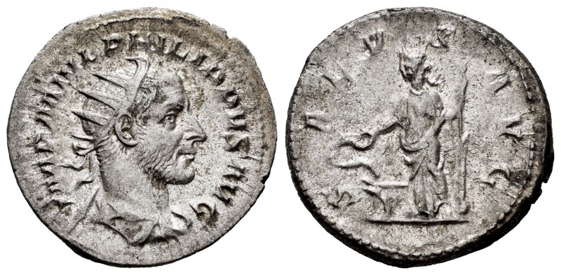 Filipo I. Antoniniano. 244-245 d.C. Roma. (Spink-8964). (Ric-47). (Seaby-205). R...