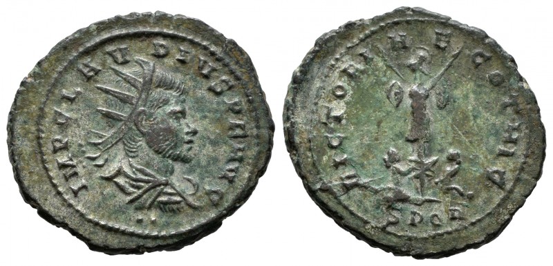 Claudio II El Gótico. Antoniniano. 268-270 a.C. Cyzicus. (Spink-11381). (Ric-251...