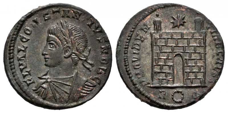 Constantino II. Centenional. 326 d.C. Roma. (Spink-17229). (Ric-289). (Ch-165). ...