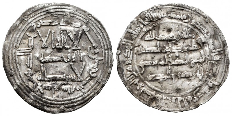 Emirato. Abderrahman I. Dirham. 183 H. Ag. 2,68 g. Golpes. MBC+. Est...40,00.