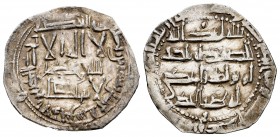 Emirato. Abderrahman II. Dirham. 224 H. Al Andalus. (V-170). Ag. 2,37 g. MBC. Est...30,00.