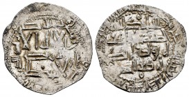 Emirato. Abderrahman II. Dirham. 224 H. Al Andalus. (V-170). Ag. 2,36 g. MBC-. Est...25,00.