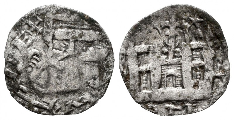 Reino de Castilla y León. Alfonso VIII (1158-1214). Dinero. (Bautista-312). Ve. ...