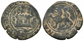 Fernando e Isabel (1474-1504). 2 maravedís. Cuenca. (Cal-89). (Rs-365). Ae. 3,01 g. Castillo entre armiño y C. BC+. Est...18,00.