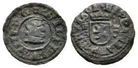 Felipe IV (1621-1665). 2 maravedís. 1661. Segovia. S. (Cal 2019-161). (Jarabo-Sanahuja-M574). Ae. 0,47 g. Escasa. MBC-. Est...40,00.