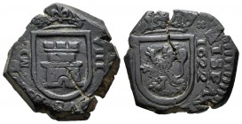 Felipe IV (1621-1665). 8 maravedís. 1622. Madrid. (Cal 2019-346). (Jarabo-Sanahuja-F95). Ae. 7,62 g. MBC+. Est...35,00.