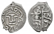 Mongolia. Mengli Giray I. Akçe. 862 H (1496). Ag. 0,62 g. MBC+. Est...45,00.