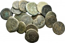Lote de 26 bronces ibéricos. A EXAMINAR. BC-. Est...120,00.