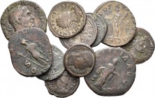 Lote de 11 bronces diferentes del Imperio Romano. A EXAMINAR. BC/MBC-. Est...120,00.
