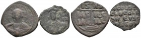 Lote de 2 bronces bizantinos. A EXAMINAR. BC+/MBC-. Est...40,00.