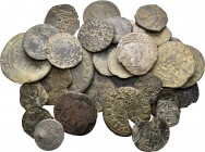 Lote de 41 monedas de la monarquía española. A EXAMINAR. BC-/BC. Est...90,00.