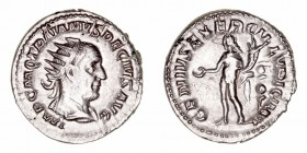 Trajano Decio
Antoniniano. AR. (250-251). R/GENIVS EXERC. ILLVRICIANI. 4.42g. RIC.17b. MBC+.
