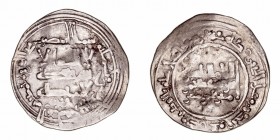 Califato de Córdoba
Abd al Rahman III
Dírhem. AR. Medina Azzahra. 337 H. 3.22g. V.417. BC.