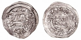 Califato de Córdoba
Al Hakem II
Dírhem. AR. Medina Azzahra. 361 H. 3.08g. V.462. MBC-.