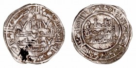Califato de Córdoba
Sulayman
Dírhem. AR. Al Andalus. 400 H. 2.23g. V.691. Mancha. (MBC-).