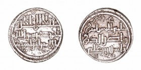 Imperio Almorávide
Tasfín ben Alí
Quirate. AR. 0.92g. V.1885. MBC+.
