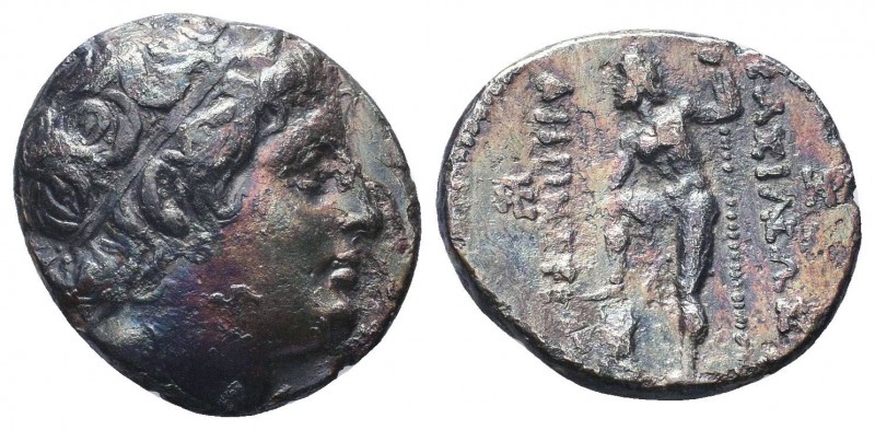 MACEDON. Kingdom of Macedon. Demetrius Poliorcetes, 306-283 B.C. AR Tetradrachm
...