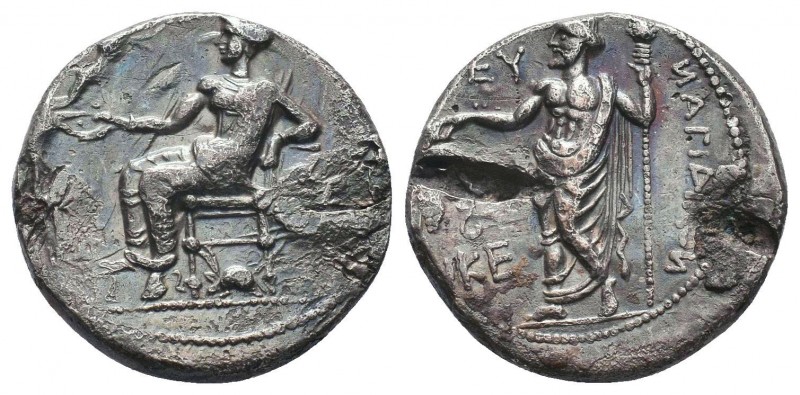 Nagidos, Cilicia. AR Stater. c. 370-350 BC.

Condition: Very Fine

Weight: 9.80 ...