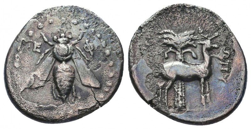 Ionia, Ephesos. AR Drachm., c. 202-150 BC.

Condition: Very Fine

Weight: 3.60 g...