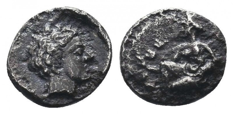 CILICIA, Tarsos. Satrap of Cilicia, 361/0-334 BC. AR Obol

Condition: Very Fine
...