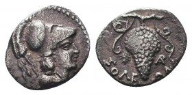 CILICIA, Soloi. 425-400 BC. AR Obol

Condition: Very Fine

Weight: 0.50 gr
Diameter: 10 mm