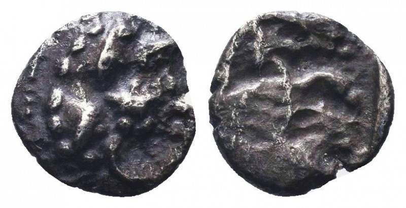CILICIA, Uncertain. 425-400 BC. AR Obol

Condition: Very Fine

Weight: 1.60 gr
D...