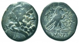 PHRYGIA. Amorion. Ae (2nd-1st centuries BC). Sokrates and Aristodes, magistrates.

Condition: Very Fine

Weight: 7.80 gr
Diameter: 21 mm