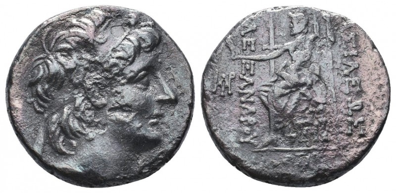 ALEXANDER II. ZEBINAS, 128-123 Ar Tetradrachm

Condition: Very Fine

Weight: 16....