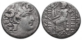 Seleukid kings . Philippos I. Philadelphos (95-83 BC). AR Tetradrachm

Condition: Very Fine

Weight: 14.00 gr
Diameter: 26 mm