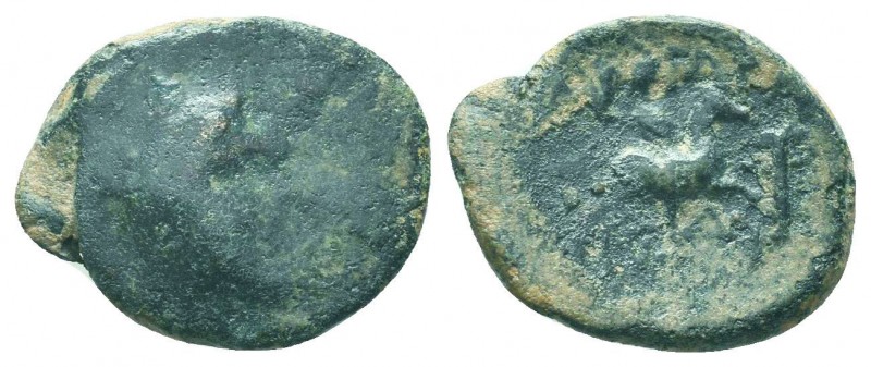 Cappadocian Kingdom. 330-322 B.C. AE Rare Types

Condition: Very Fine

Weight: 2...