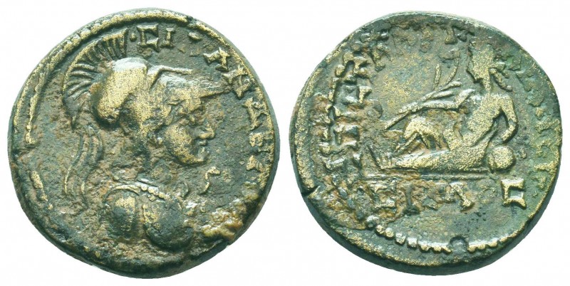 Pseudo-autonomous AE, 264-267 AD, 

Condition: Very Fine

Weight: 5.50 gr
Diamet...