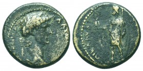 Tiberius (14-37). Ae. AD.

Condition: Very Fine

Weight: 4.30 gr
Diameter: 18 mm
