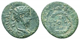 Commodus Ӕ of Anazarbus, Cilicia. Dated CY 202 = AD 183/4.

Condition: Very Fine

Weight: 3.10 gr
Diameter: 21 mm