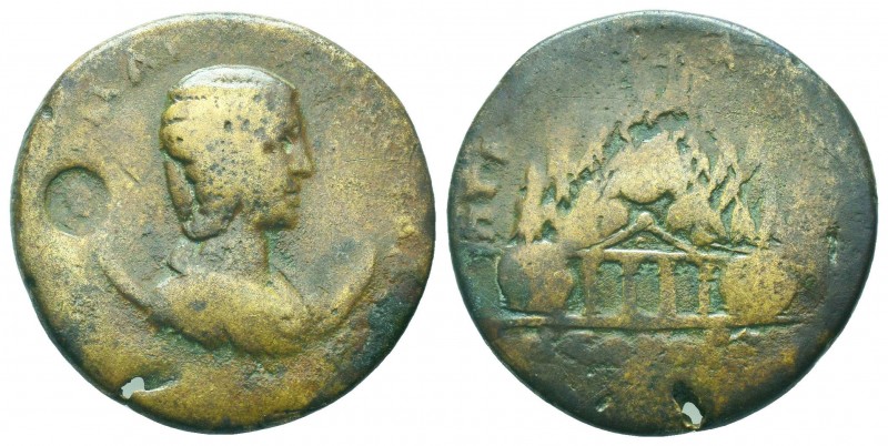 CAPPADOCIA, Caesarea-Eusebia. Julia Domna. Augusta, AD 193-217. Æ 

Condition: V...