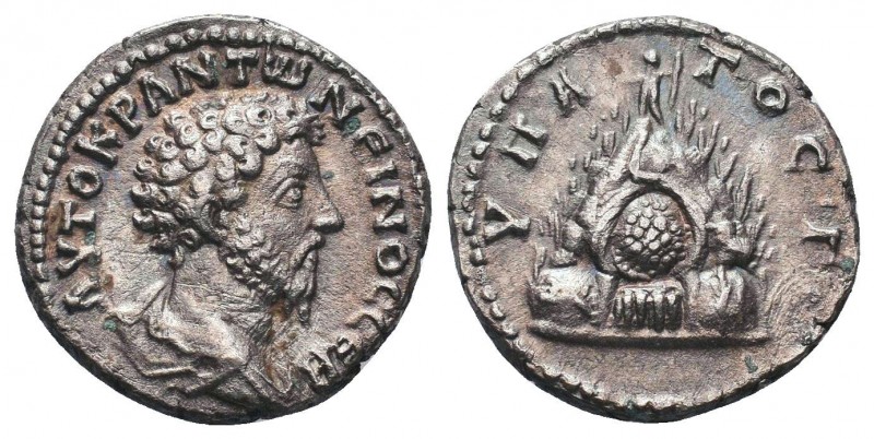 CAPPADOCIA, Caesarea-Eusebia. Marcus Aurelius. AD 161-180. AR Didrachm

Conditio...