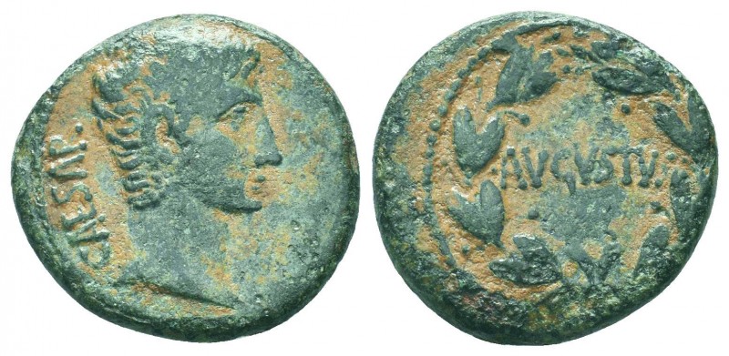 SELEUCIS & PIERIA. Antioch. Augustus (27 BC-14 AD). Ae As.
Obv: CAESAR.
Bare hea...