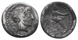 M. Porcius Cato. AR Quinarius, Rome, 89 BC.

Condition: Very Fine

Weight: 2.10 gr
Diameter: 14 mm
